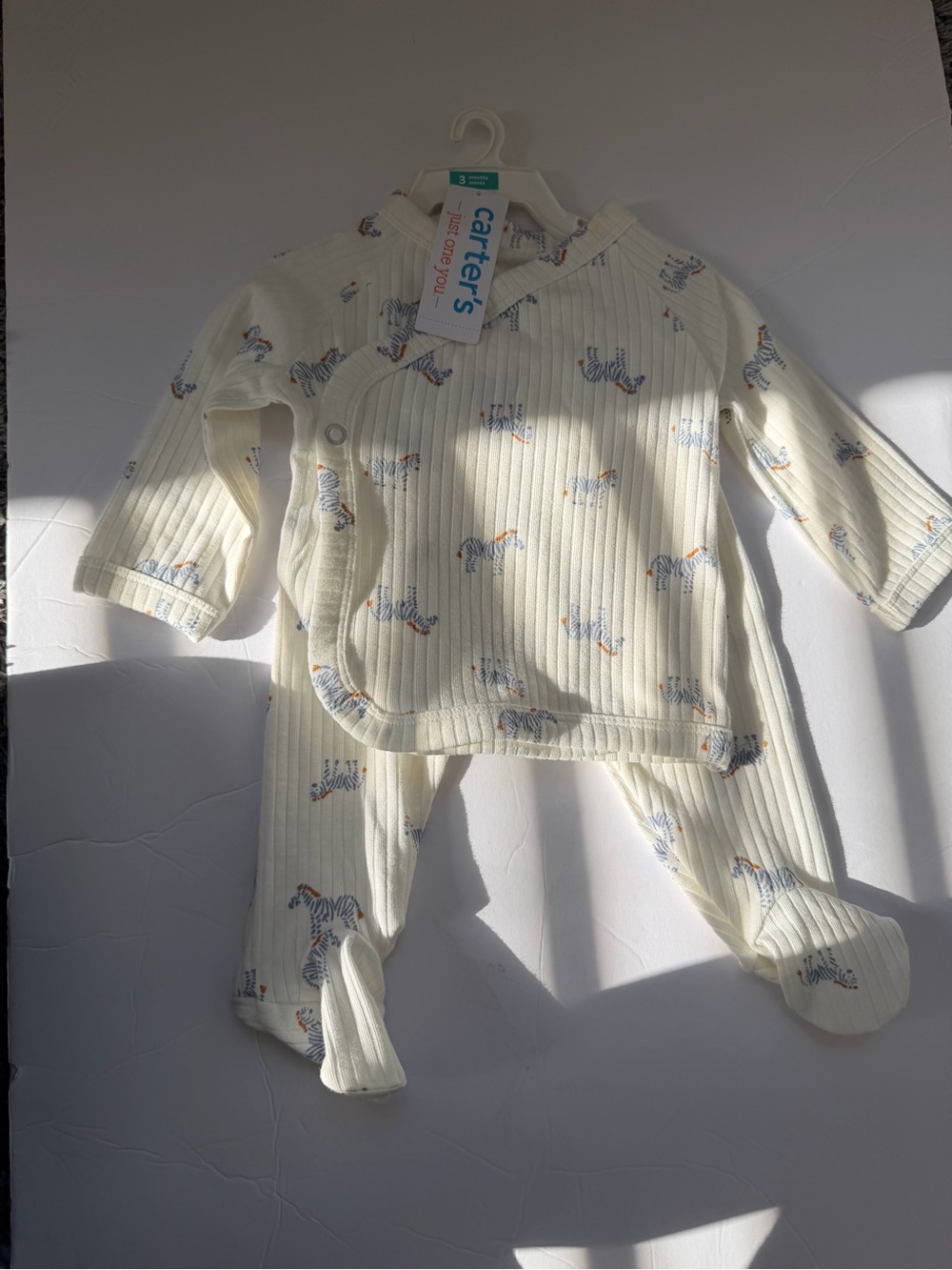 Carter’s Zebra Print Sleep Set (3M)